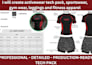 create factory ready activewear tech pack streetwear tech pack compression shirt